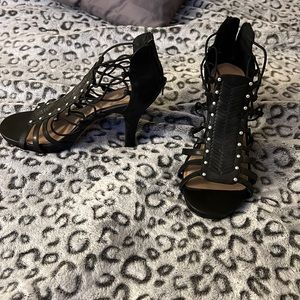 Torrid Caged Heel - 9W black